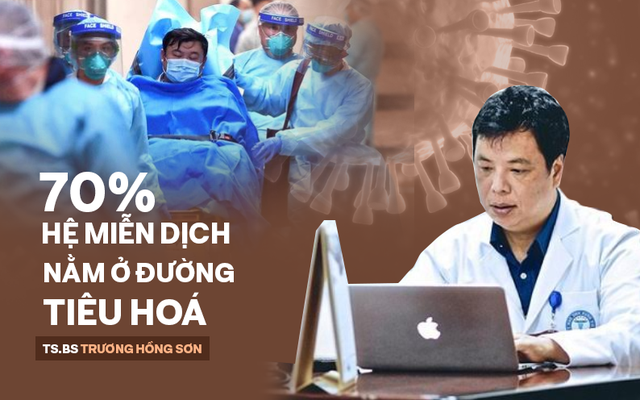 TS.BS Trương Hồng Sơn: Cách ăn đúng – uống đủ để cơ thể có miễn dịch để "đối đầu" với virus