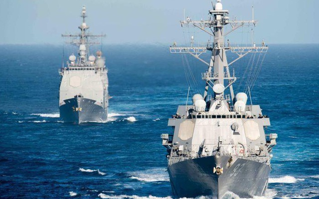 Hải quân Mỹ tuần tra Biển Đông kỷ lục năm 2019