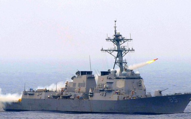 Trung Quốc lại “nổi đóa” chỉ trích tàu khu trục Mỹ hoạt động trên Biển Đông