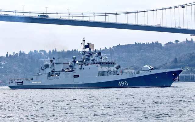 Infographic: Sức mạnh khinh hạm của hải quân Nga bị cách ly khi về từ Syria