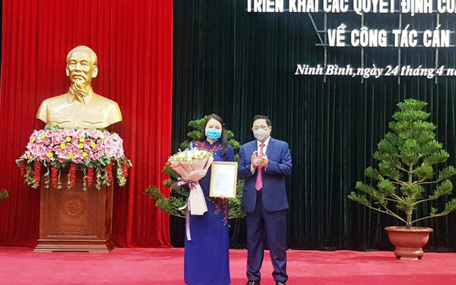 Chủ tịch Hội Liên hiệp phụ nữ Việt Nam là tân Bí thư Tỉnh ủy Ninh Bình