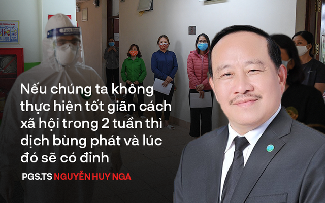 PGS.TS Nguyễn Huy Nga trả lời câu hỏi 'liệu Việt Nam có đỉnh dịch Covid-19 hay không?'