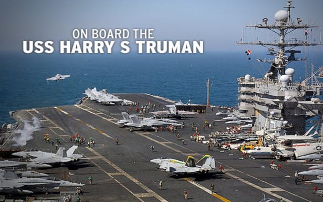 Video: Tàu sân bay Mỹ Harry Truman hoạt động giữa mùa dịch Covid-19