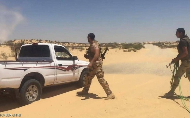 Ai Cập tiêu diệt 19 phần tử khủng bố ở Sinai