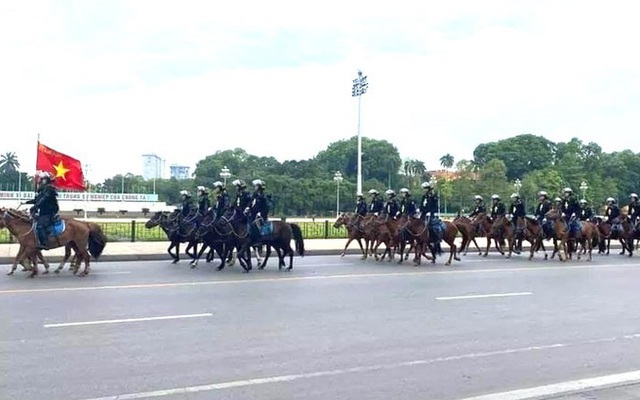 Lực lượng Cảnh sát cơ động kỵ binh sẽ diễu hành, báo cáo kết quả trước đại biểu Quốc hội