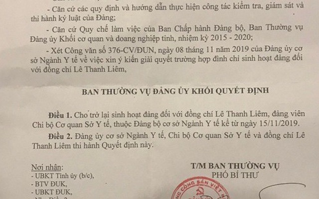 Nguyên giám đốc Sở Y tế Long An "cố ý làm trái quy định nhà nước"