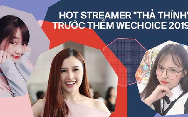 Loạt hot streamer và nữ game thủ xinh đẹp đua nhau check-in thả thính với 'thiệp hồng' WeChoice Awards 2019