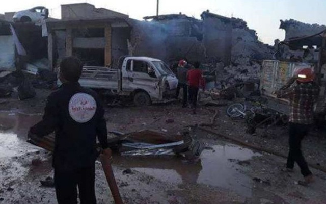 Syria: Nổ lớn ở Bắc Raqqa, nhiều lính Thổ Nhĩ Kỳ thiệt mạng