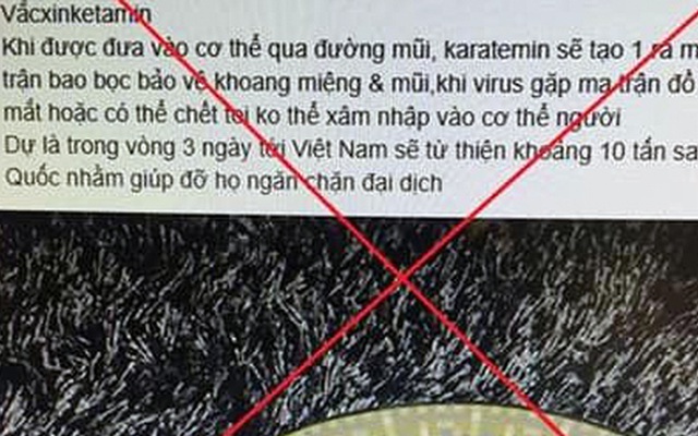 Hà Nội: Nam thanh niên tung tin chữa bệnh corona bằng… ma túy