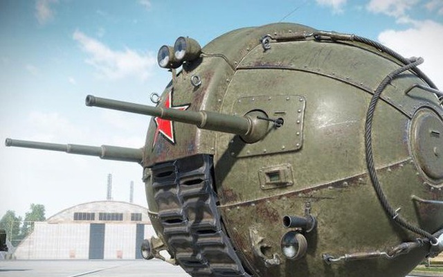 Khám phá mẫu xe tăng hình cầu "kỳ dị" nhất của Liên Xô