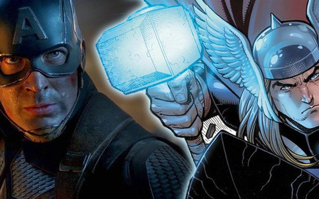 Điểm danh nhân vật Marvel cầm được búa Mjolnir: Có người ăn gian bằng cách một tay cầm búa, một tay cầm đầu Thor