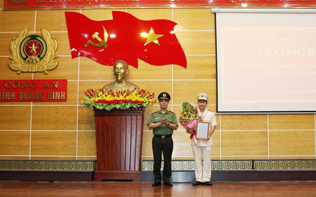 Quảng Bình có tân phó giám đốc Công an tỉnh