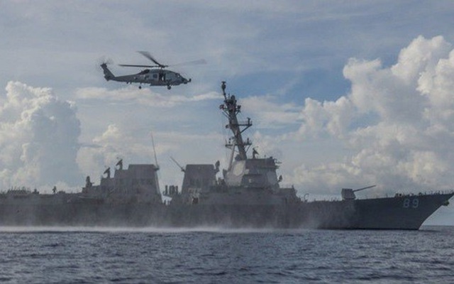 Mỹ tố nhiều vụ chạm trán không an toàn với Trung Quốc trên biển Đông
