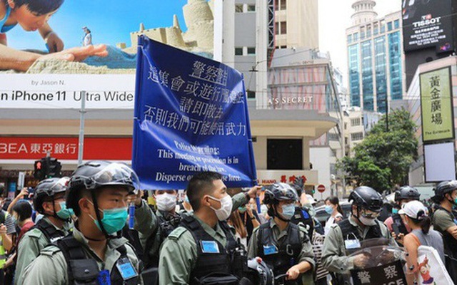 Người Hồng Kông biểu tình phản đối dự luật an ninh