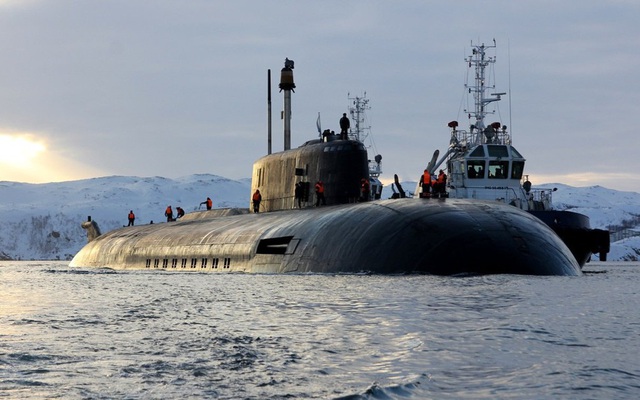 Tàu ngầm gián điệp Nga mang ngư lôi hạt nhân lớn nhất thế giới