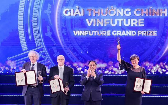 Chủ nhân Giải thưởng Chính VinFuture tiếp tục được trao giải Nobel