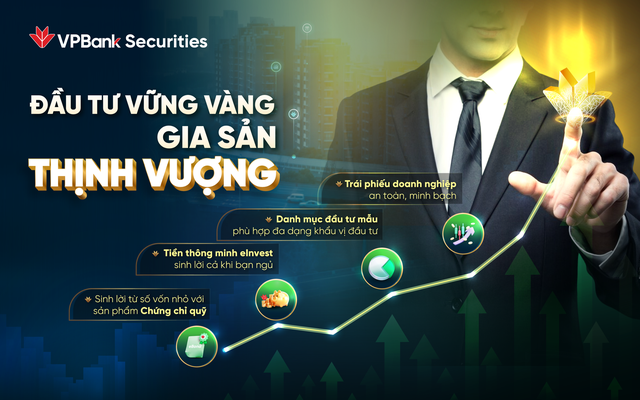 Đầu tư vững vàng, gia sản thịnh vượng cùng Chứng khoán VPBank