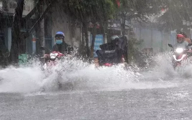 Nhiều nơi sẽ có mưa to đến rất to trong 4 ngày liên tiếp