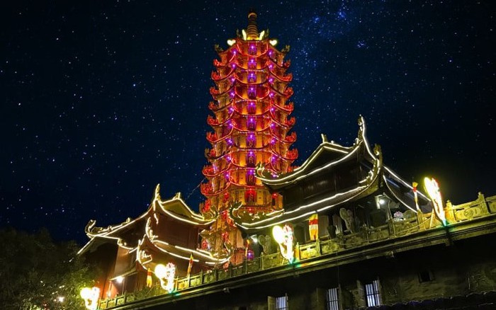 CỔNG TAM QUAN CHÙA LINH QUANG BẮC GIANG BỀ THẾ XƯA CŨ