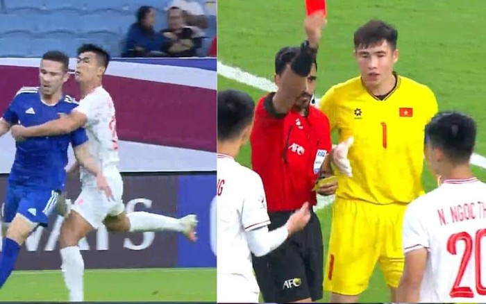 U23 Việt Nam mất lợi thế sau thẻ đỏ của Nguyễn Ngọc Thắng