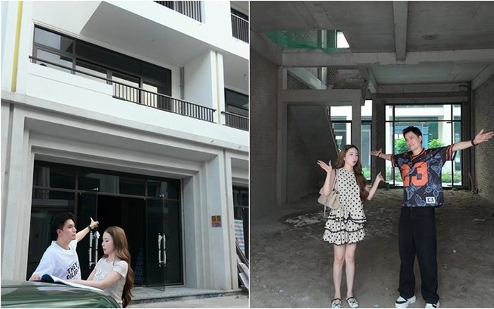 Việt Anh và Quỳnh Nga công khai xây nhà to 5 tầng để sống chung