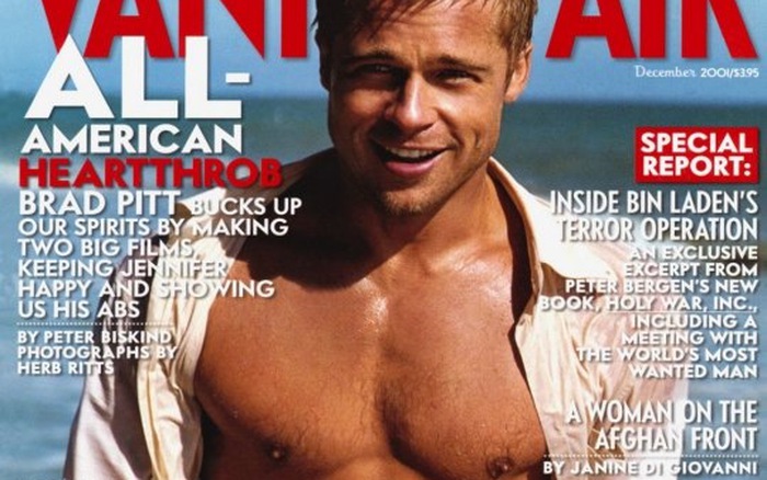 Brad Pitt & “Mối Duyên” 20 Năm Cùng Tạp Chí Vanity Fair