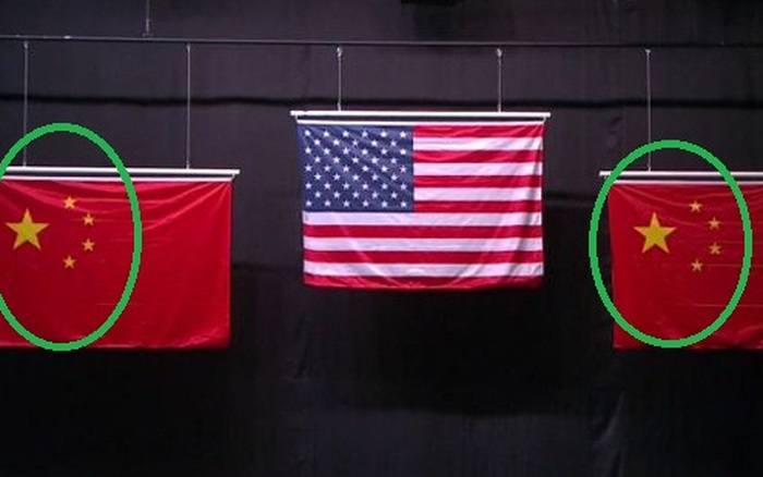 Điểm kỳ quặc trên lá cờ khiến người Trung Quốc giận dữ
